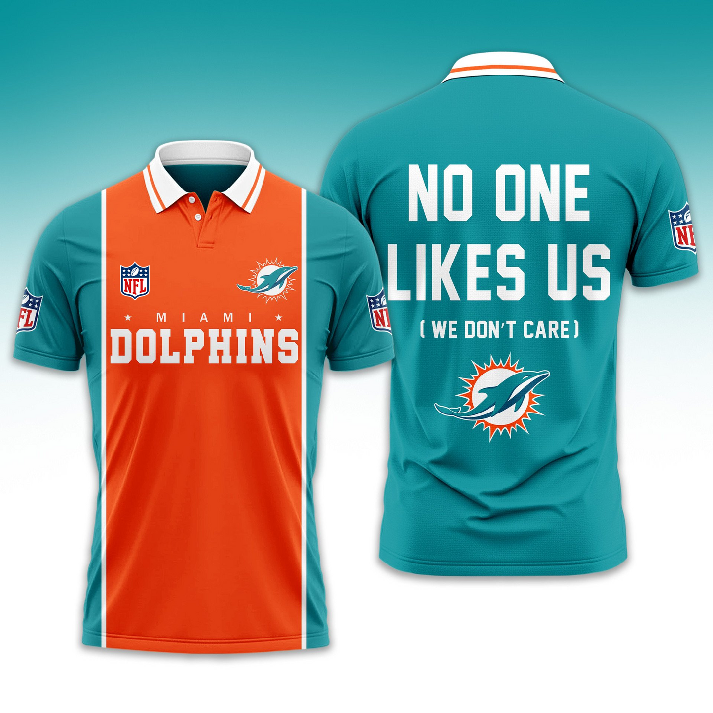 MD NFL No One Like Us Polo Shirt DDT HLPHUONG