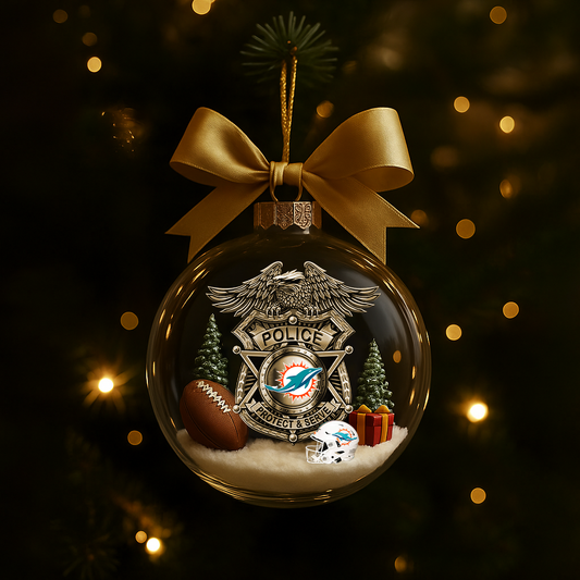 MD Premium Law Enforcement Appreciation Day Ornament DDT CTND