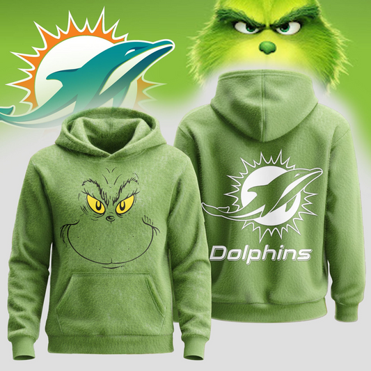 MD Premium NFL Grinch Christmas Hoodie DDT CTND