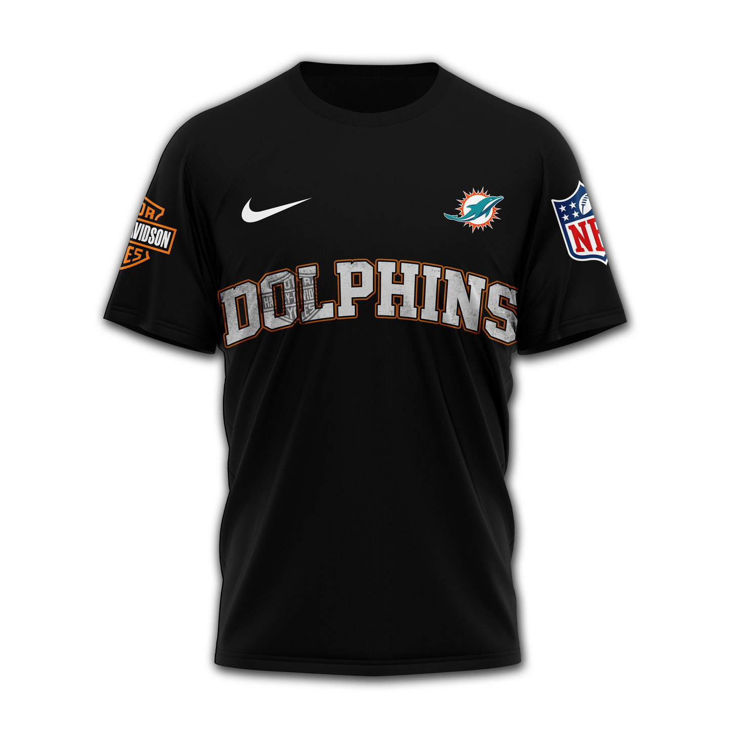 MD Premium NFL Harley-Davidson Santa Claus 3D Shirt DDT NTL