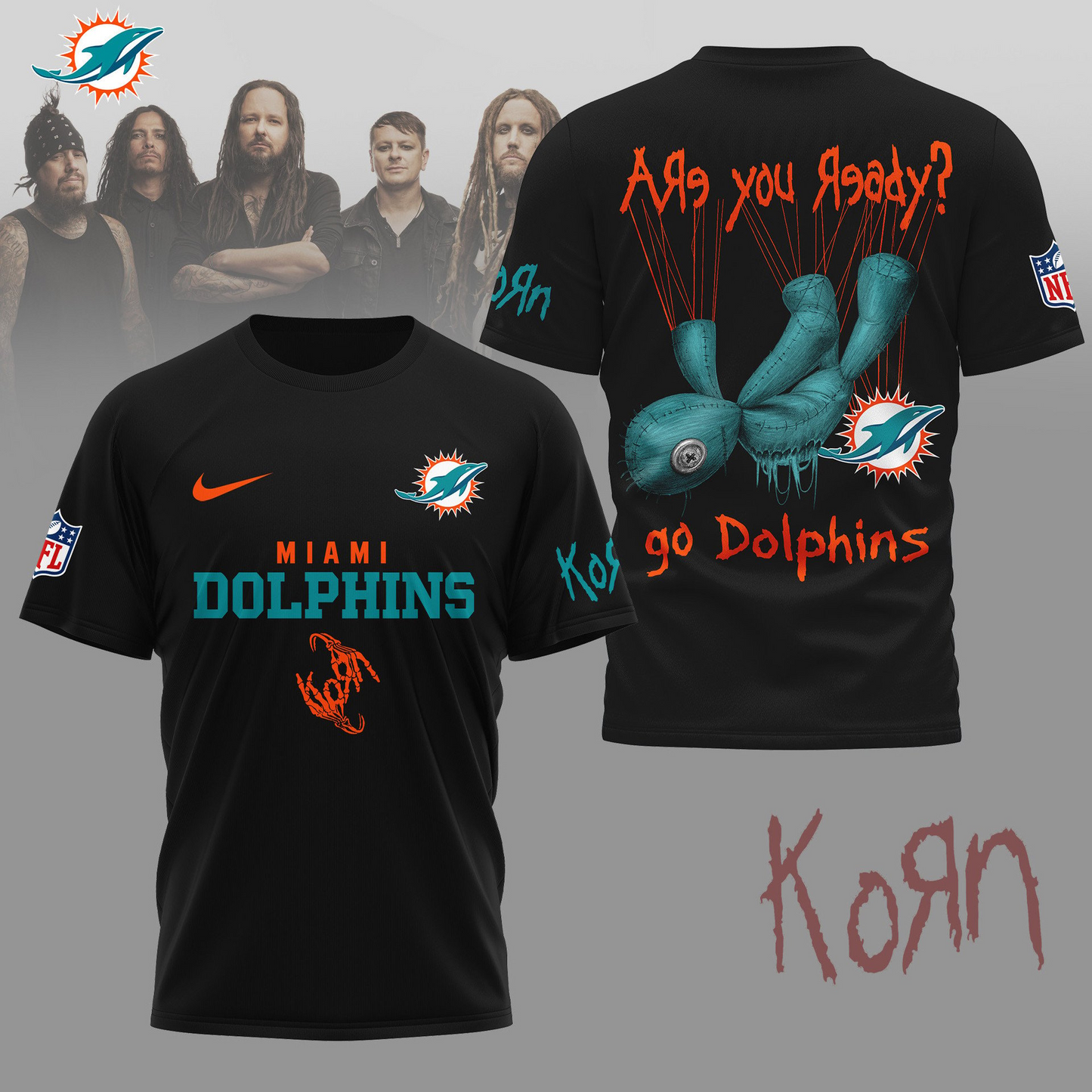 MD Premium NFL Korn Fan Shirt DDT CTND