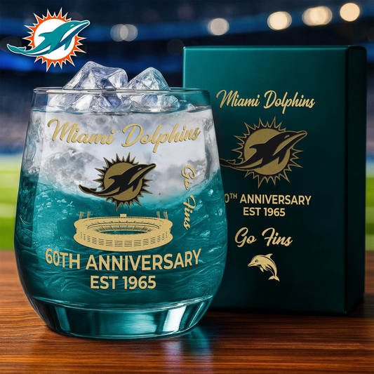 MD Premium NFL Legacy Celebration Whiskey Glass DDT 111125 NTL
