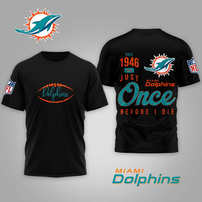 MD Premium NFL Once Before I Die Shirt DDT CTND