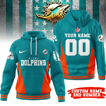 MD Premium NFL Personalized Fan Hoodie DDT NTL