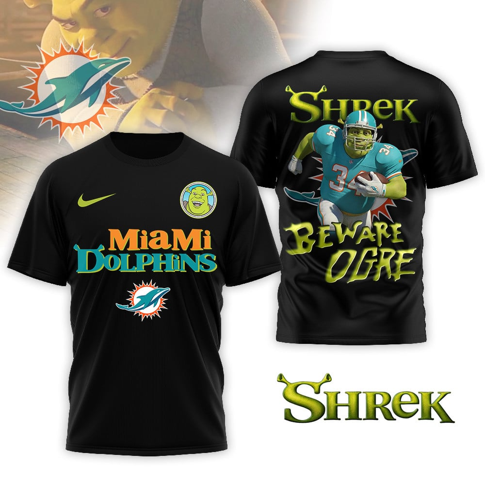 MD Premium NFL Shrek 3D Shirt DDT CTND
