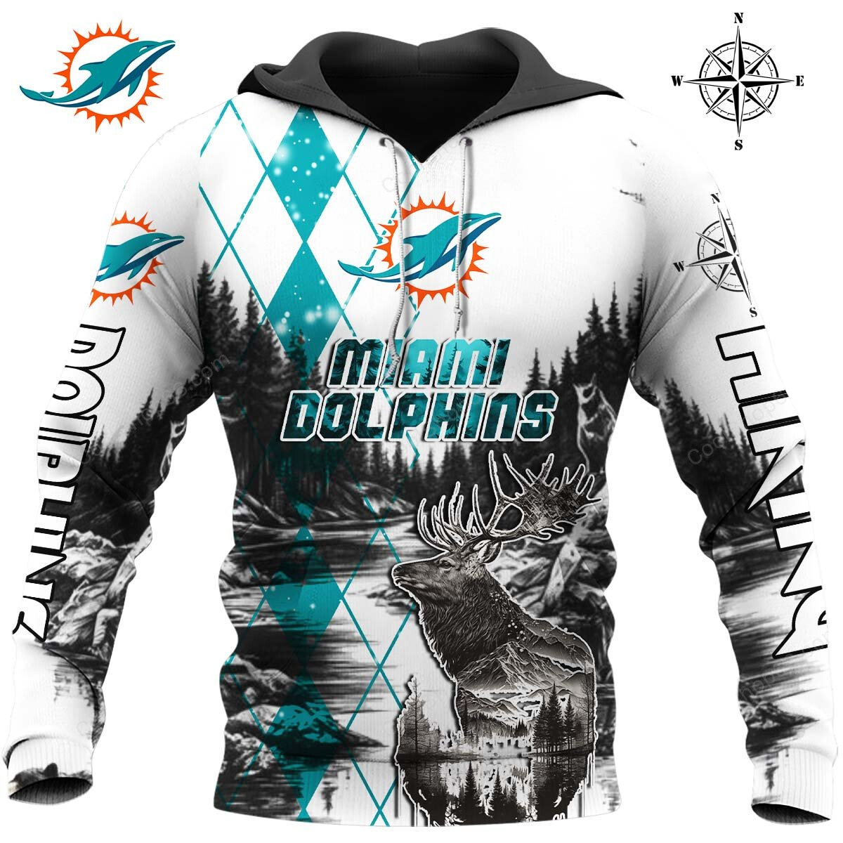 MD x NFL Hiking 3D Hoodie DDT CTND