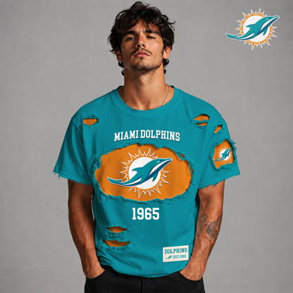 MD x NFL LUXURY CREW-Neck T-Shirt FOR SUMMER HOLIDAY  180626