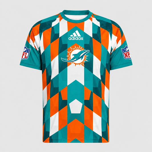 MD x NFL Premium Geometric Fan Performance T-Shirt