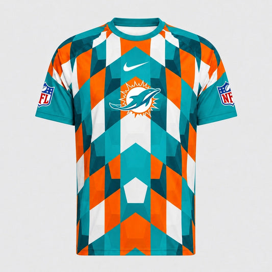 MD x Premium NFL Geometric Fan Performance T-Shirt
