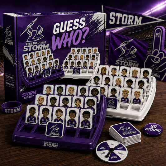 MEL X NRL ELITE FAN GUESS WHO BOARD GAME COLLECTOR EDITION