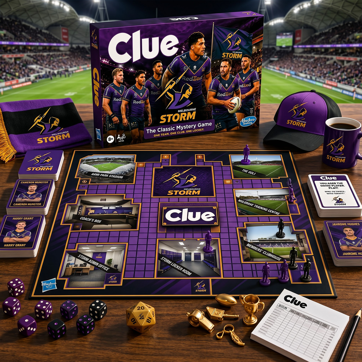 MEL X Premium NRL Hasbro Collector Edition Board Game