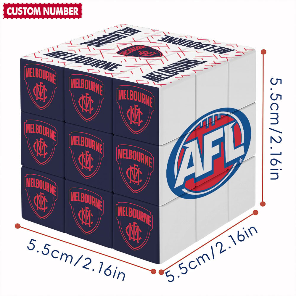 MEL x AFL Personalized Rubik Cube Gifts For Fan DDT CTND