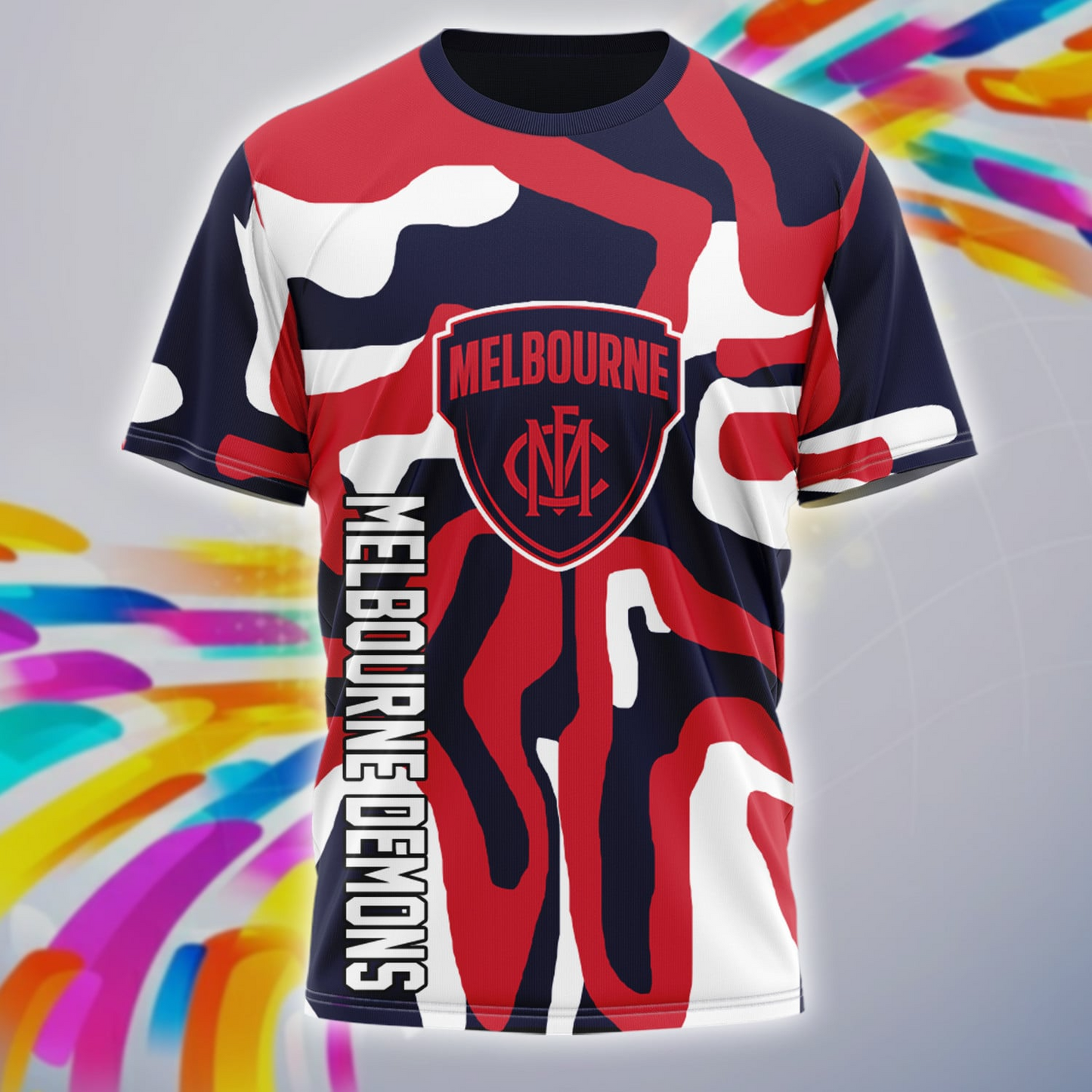 MEL x AFL Premium 3D Shirt Personalized Special Gift For Fan DDT CTND