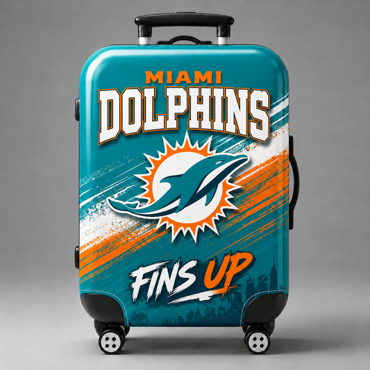 MIA Premium NFL Game Day Football Fan Luggage Cover 1706