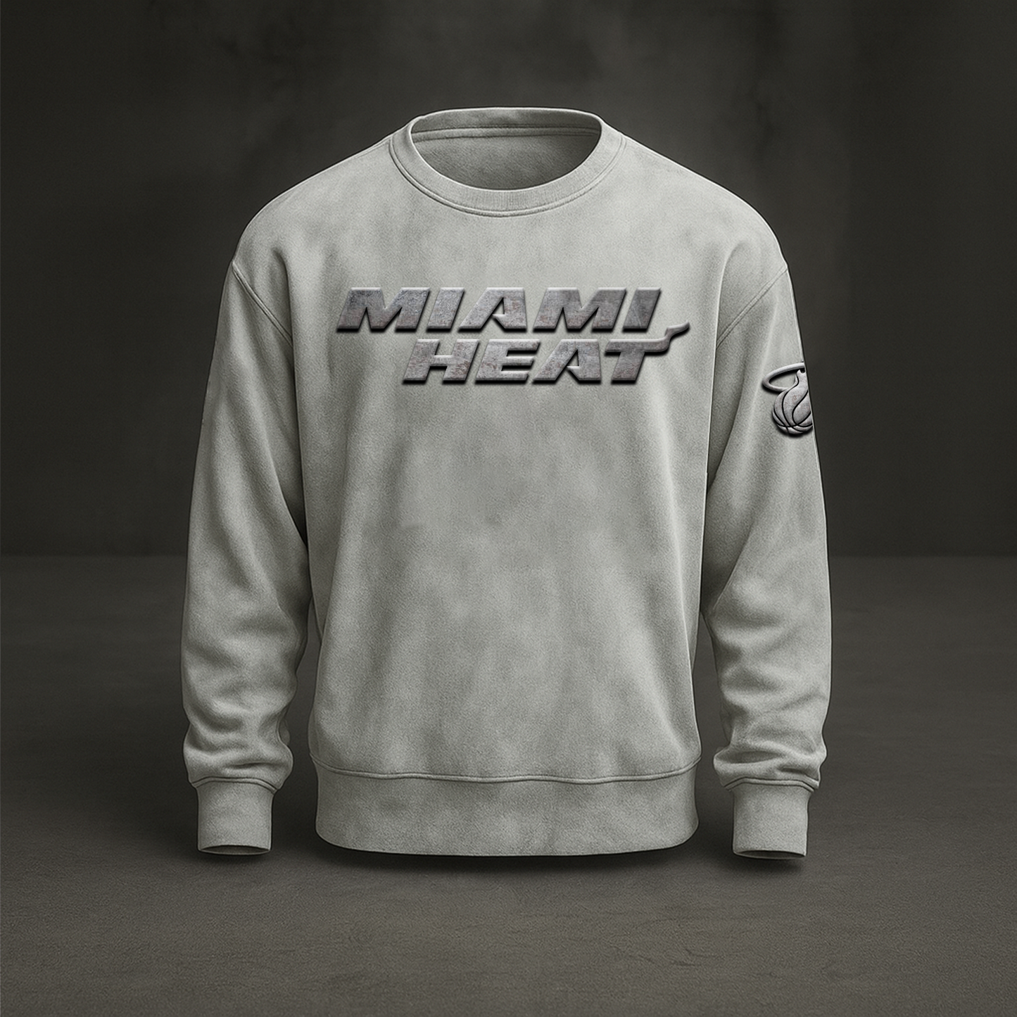 MIA x NBA Embossed Sweat Shirt DATND TANTD
