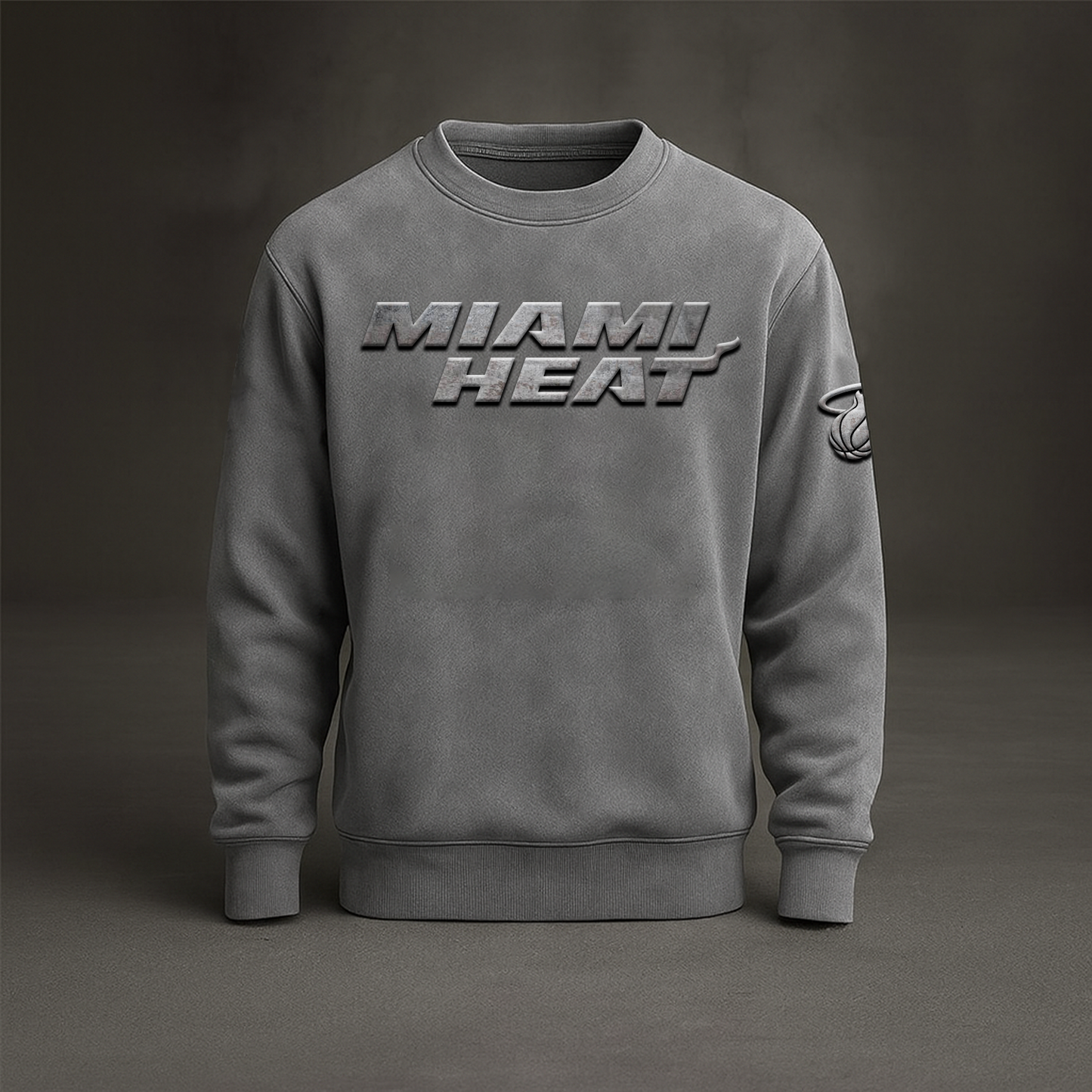 MIA x NBA Embossed Sweat Shirt DATND TANTD