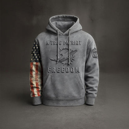 MIA x NFL Embossed Hoodie DatND DVT