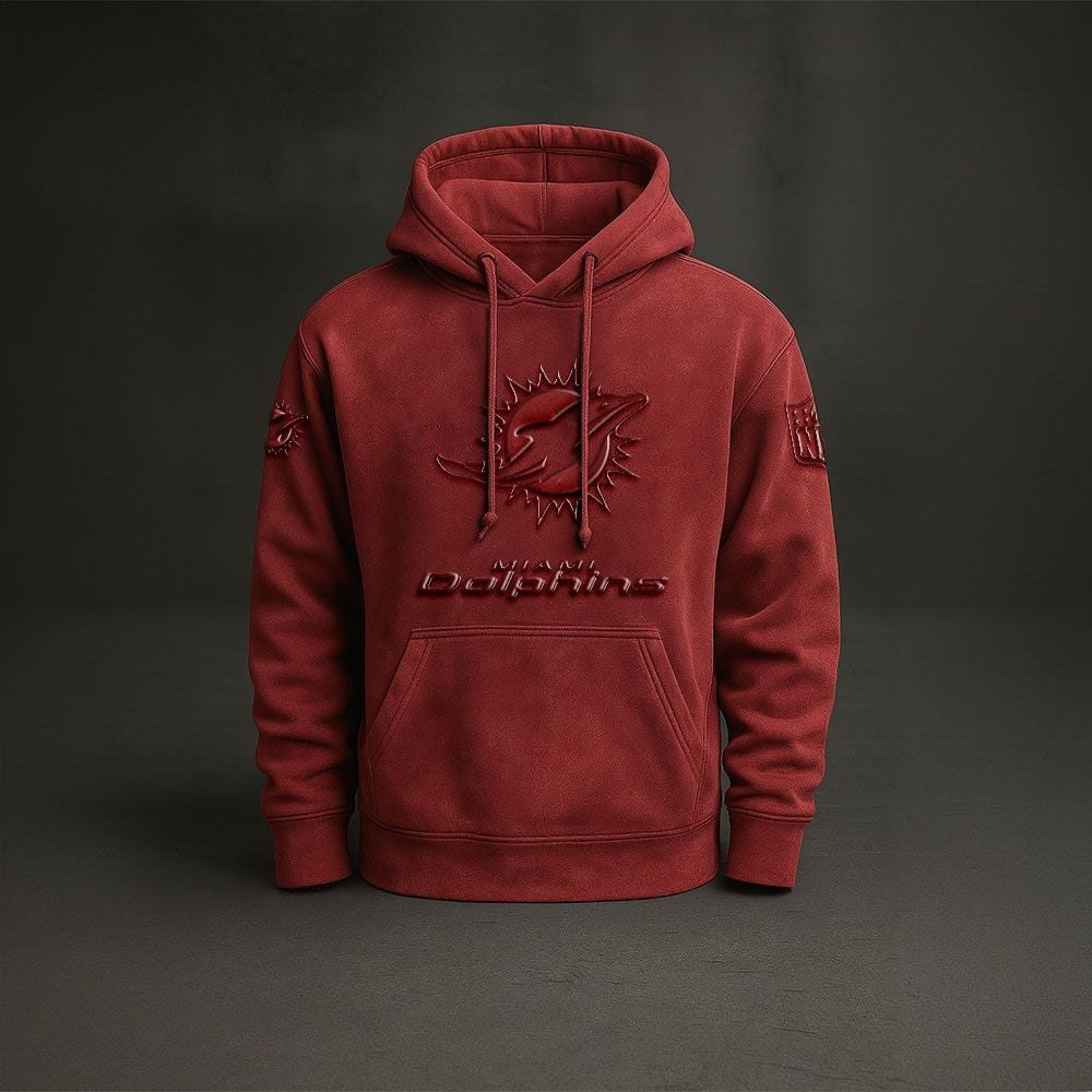 MIA x NFL Embossed Hoodie DatND DVT