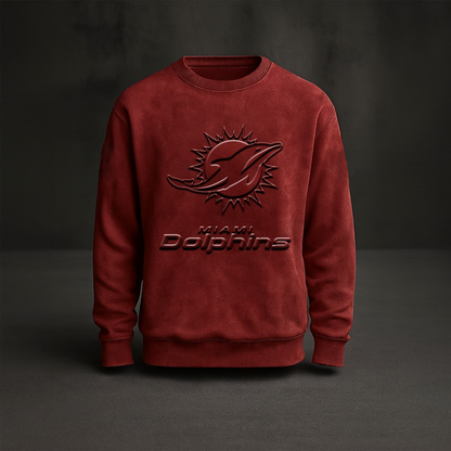 MIA x NFL Embossed Sweat Shirt DATND TANTD