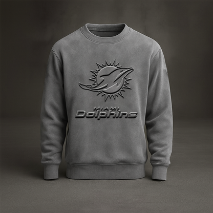 MIA x NFL Embossed Sweat Shirt DATND TANTD
