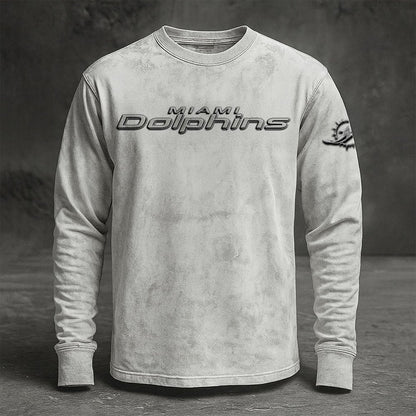 MIA x NFL Embossed SweatShirt DATND TANTD