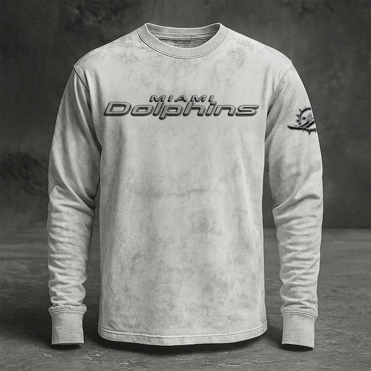 MIA x NFL Embossed SweatShirt DATND TANTD KAN