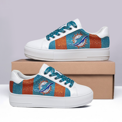 MIA x NFL Lace-Up Sparkle Sneaker DatND DVT