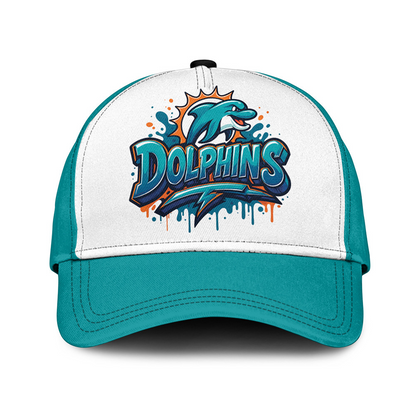 MIA x NFL Premium Custom Graffiti Team Cap