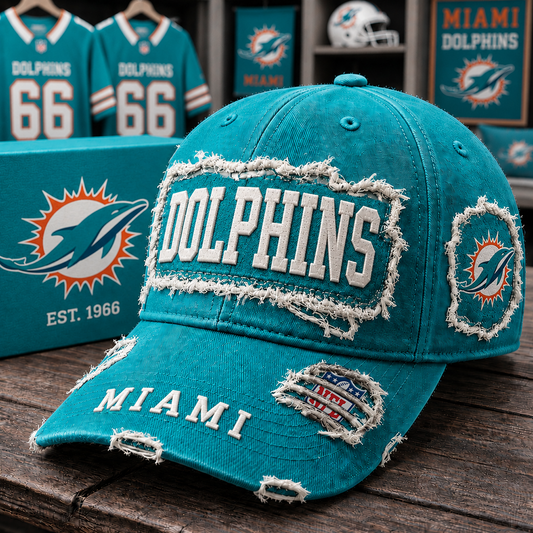 MIA x NFL Premium Patch Cap 1806