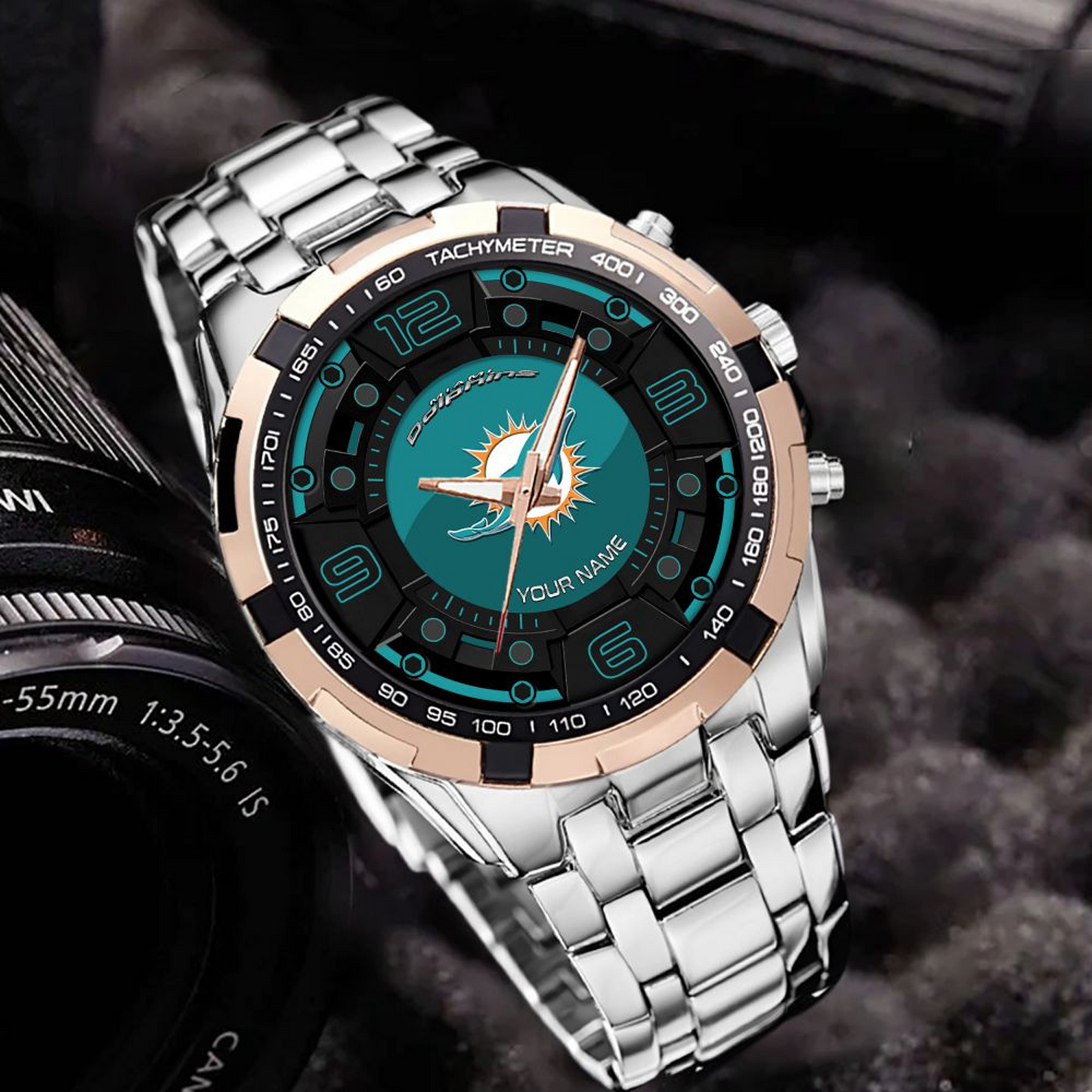MIA x NFL Stainless Steel Watch DatND DVT