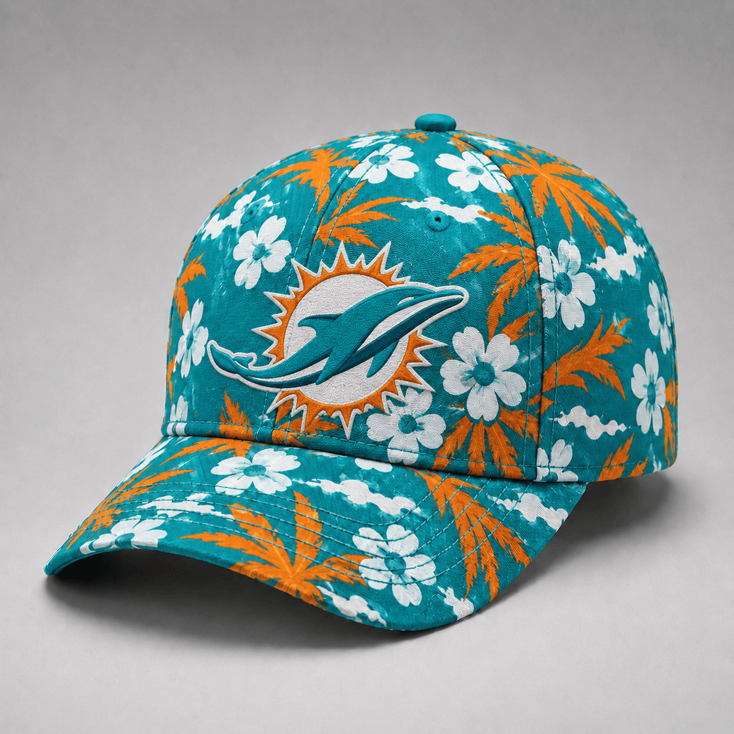 MIA x NFL Tropical Floral Cap