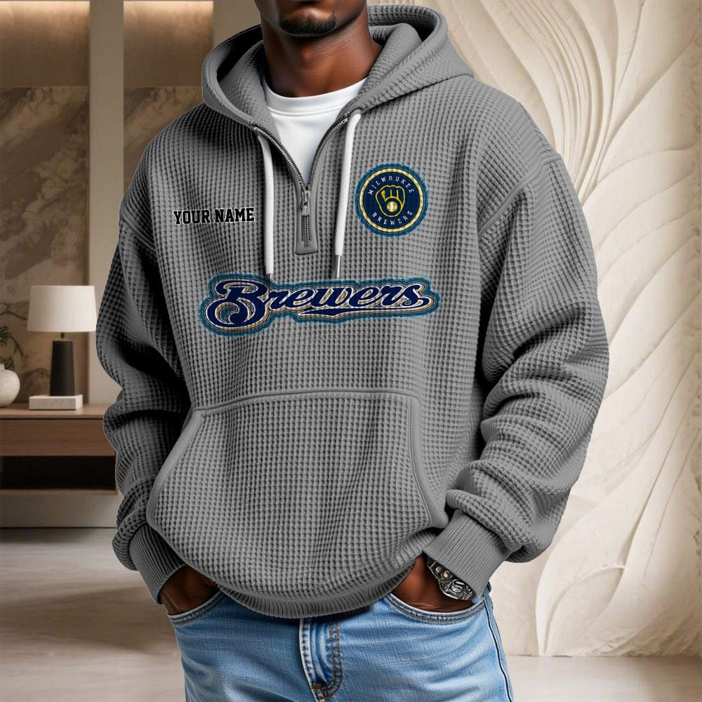 MIL x MLB Waffle Hoodie DATND TANTD