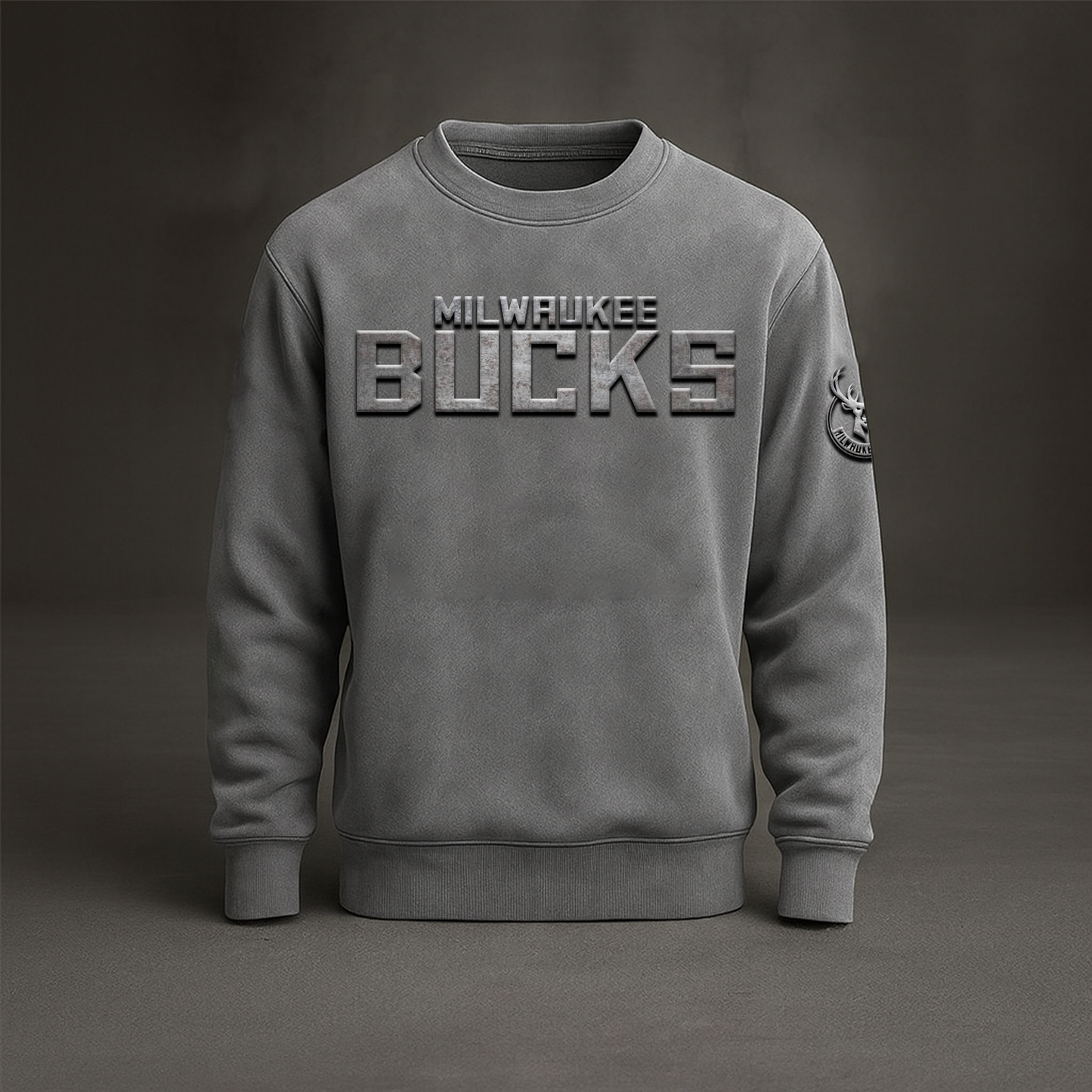 MIL x NBA Embossed Sweat Shirt DATND TANTD