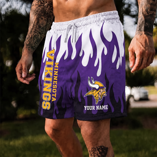 MIN X NFL Flame Shorts