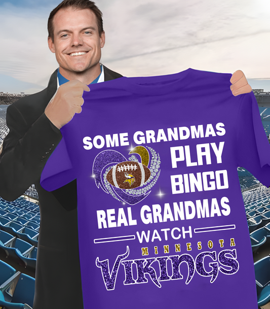 MIN X NFL some grandmas play bingo real grandmas wach DATND THUONGNH