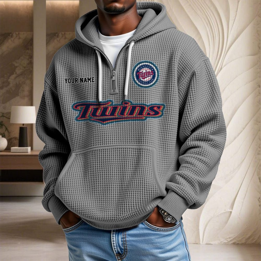 MIN x MLB Waffle Hoodie DATND TANTD