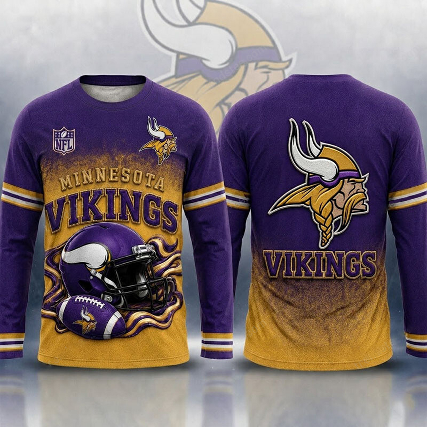 MIN x NFL 3D Shirt 1805 DatND DVT