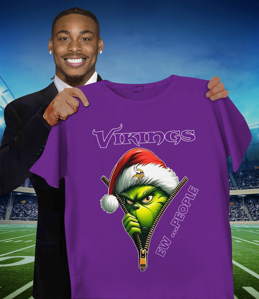 MIN x NFL Christmas T-Shirt DATND TANTD 151125