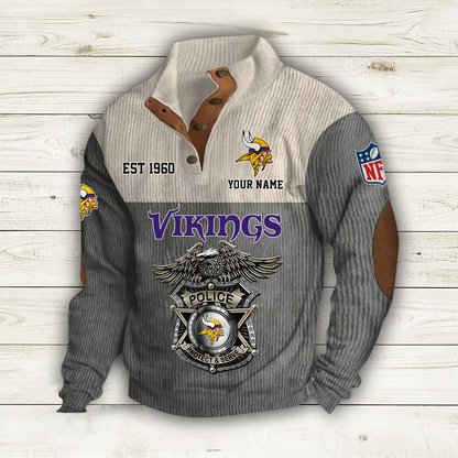 MIN x NFL Custom Name Sport Sweatshirt DatND DVT