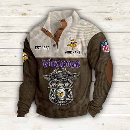 MIN x NFL Custom Name Sport Sweatshirt DatND DVT