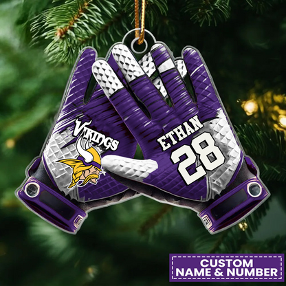 MIN x NFL Customized Christmas Acrylic Ornament DATND TANTD