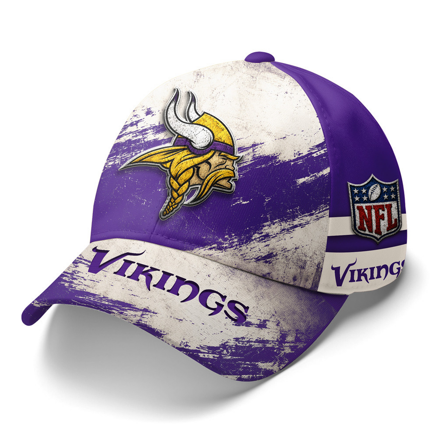 MIN x NFL Grunge Style Team Premium Cap 0207