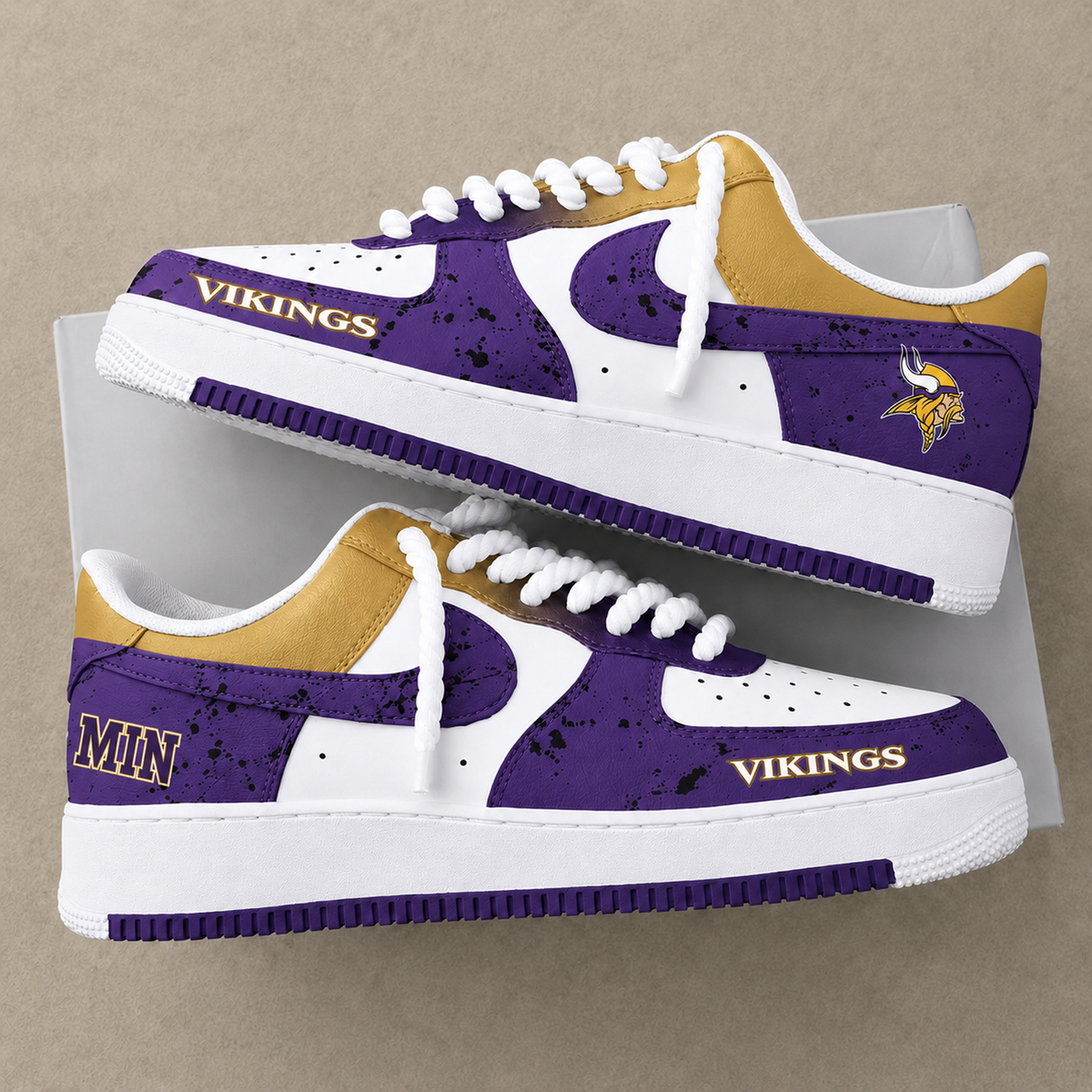 MIN x NFL Premium AF1 Shoes