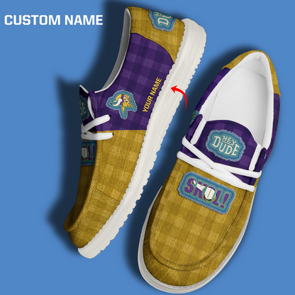 MIN x NFL Premium Hey Dude Shoes DATND TANTD