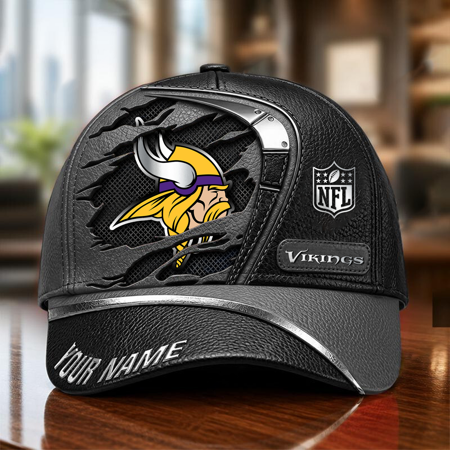 MIN x NFL Premium Multicolor 3D Cap 200626
