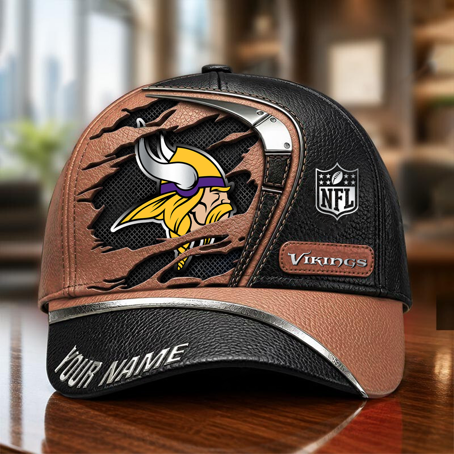 MIN x NFL Premium Multicolor 3D Cap 200626