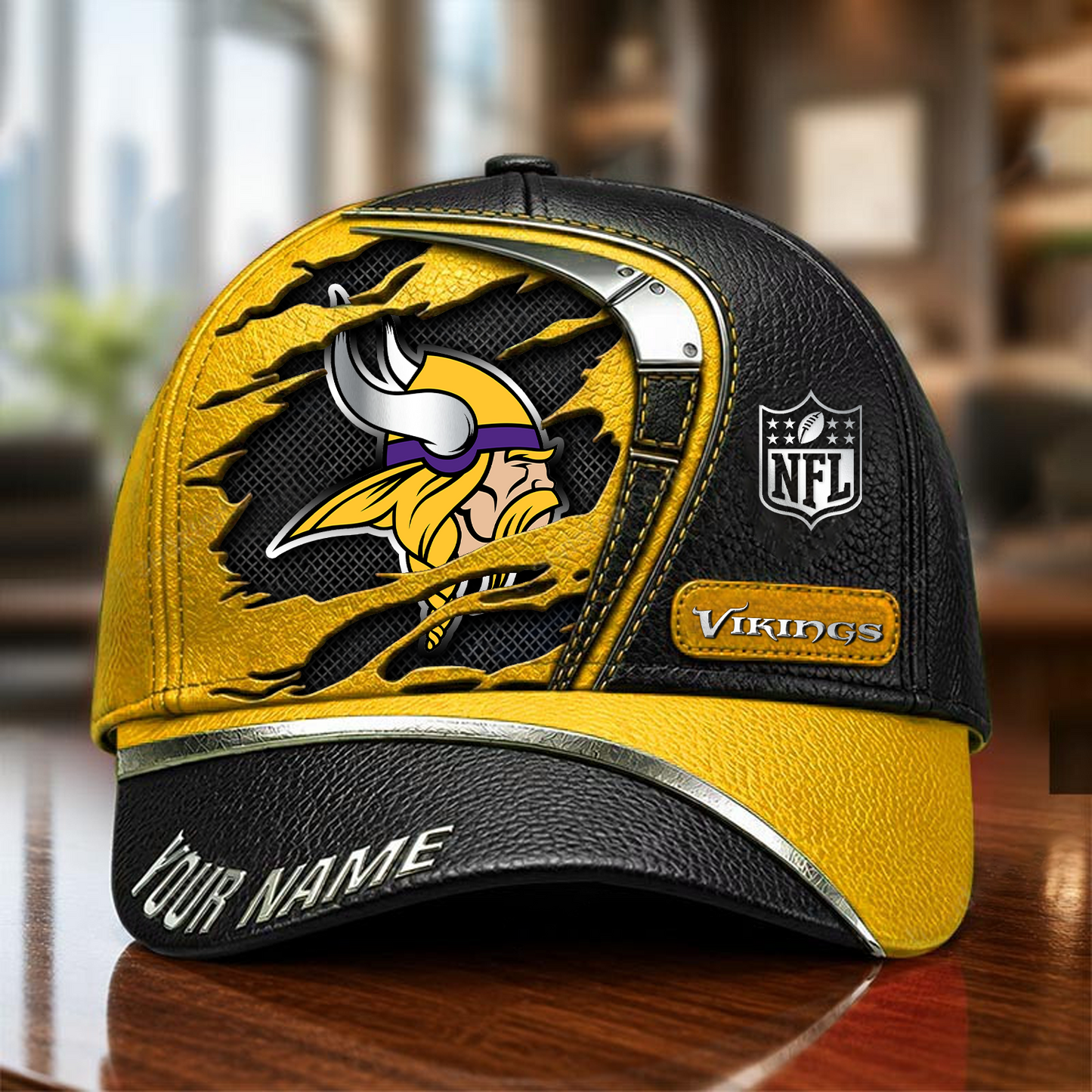 MIN x NFL Premium Multicolor 3D Cap 200626