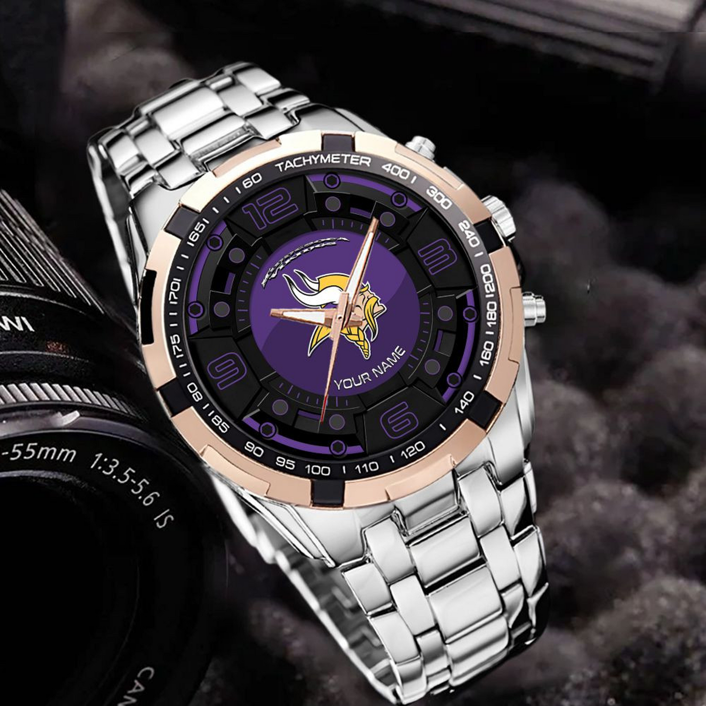 MIN x NFL Stainless Steel Watch DatND DVT