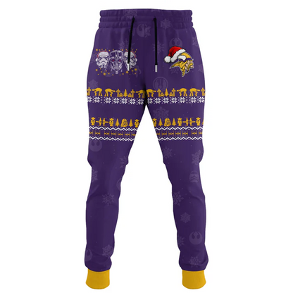 MIN x NFL Unisex Merry Christmas The Force Edition Hoodie DATND TANTD