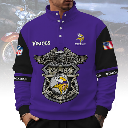 MIN x NFL Western Style Sweater With Buckles DatND ThuongNH